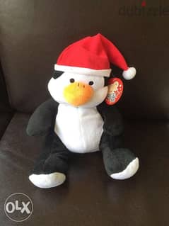 Peluche pingouin Noel 0