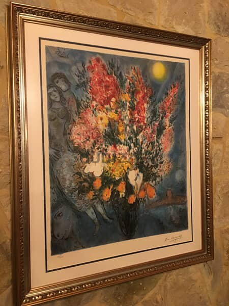 Marc Chagall the bouquet 1