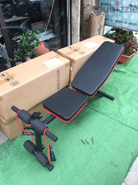 bench adjustable from abs till sholders new heavy duty good quality 2