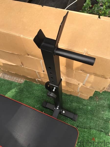 adjustable bench and rack foldable new heavy duty very good quality 5