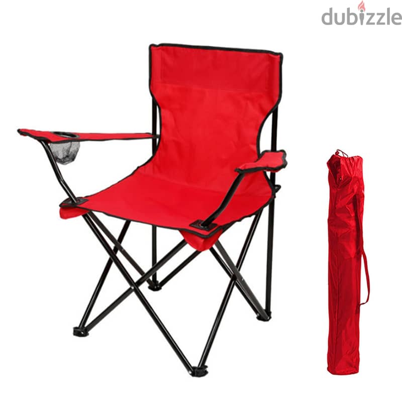 Brand New Folding Chair with Arms Holder 0