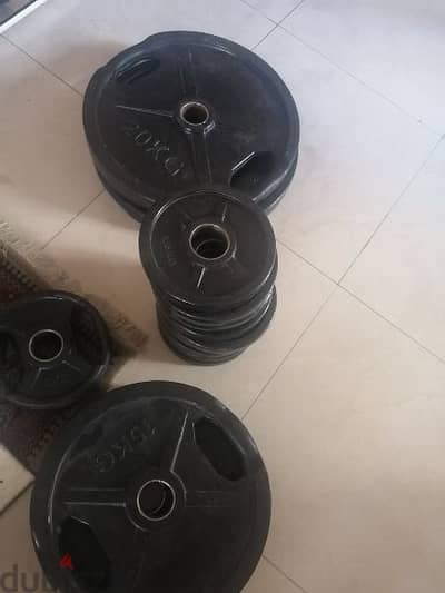 100kg Olympic plates still new