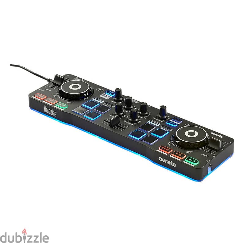 Hercules DJ DJControl Starlight Portable 2-channel DJ Controller 1