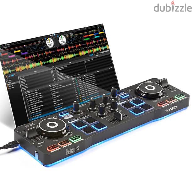Hercules DJ DJControl Starlight Portable 2-channel DJ Controller 2