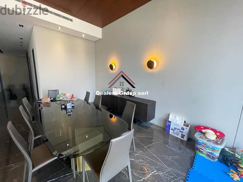 City Outside. Tranquility Inside this Modern Flat at Achrafieh 4
