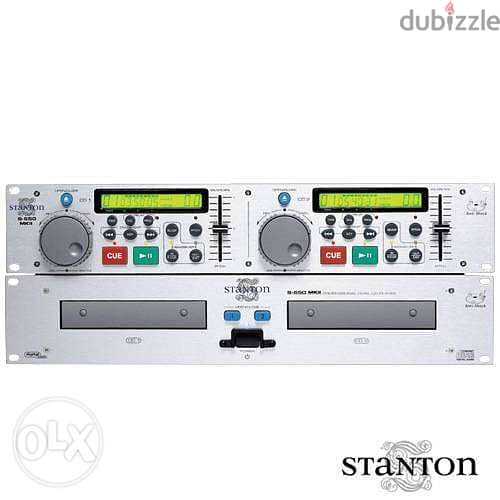 Stanton Twin CD with controller 650mk2 2