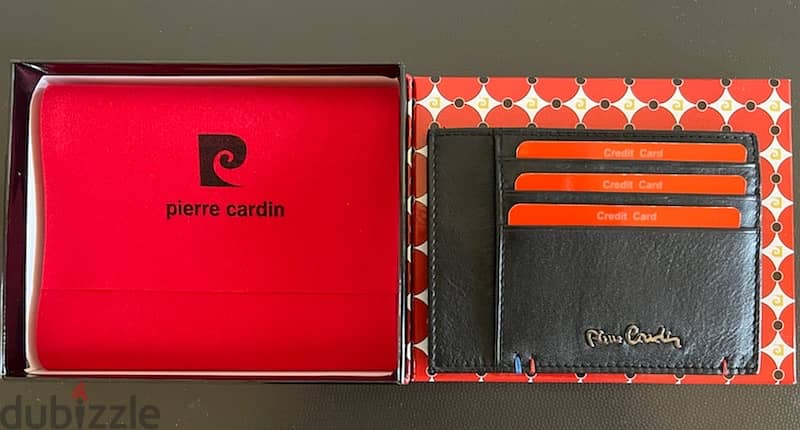 Pierre Cardin Black Cardholder - Brand New - In Box 0