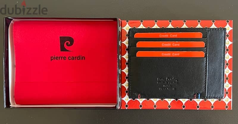 Pierre Cardin Black Cardholder - Brand New - In Box 1