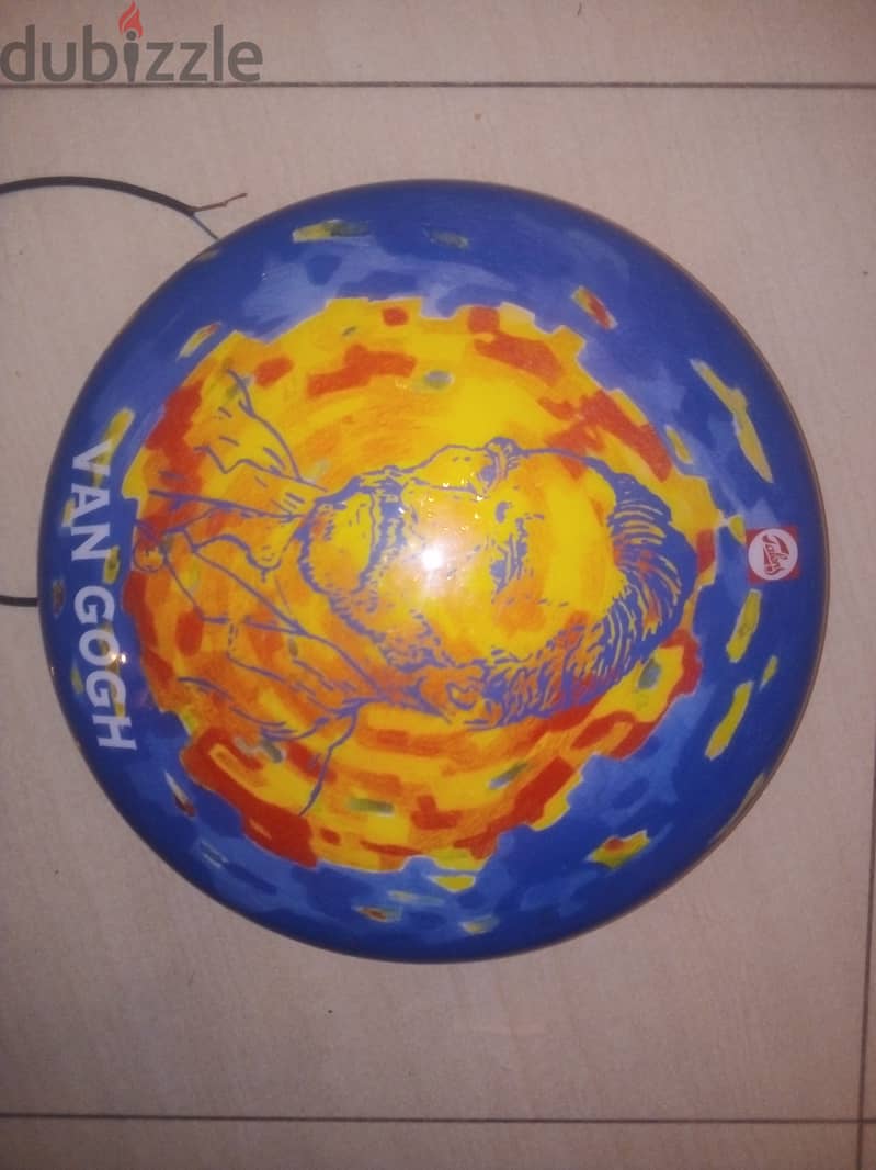 Van Gogh illuminating wall globe 0