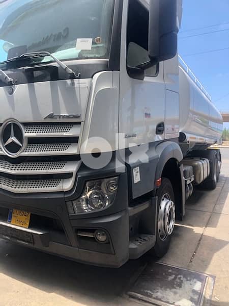 Mercedes actros water tank 12