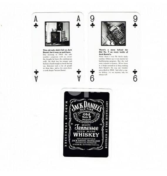 Collectable Jack Daniels Playing Cards 9