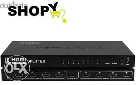 Hdmi splitter UHD 4K 1 X 8 ports