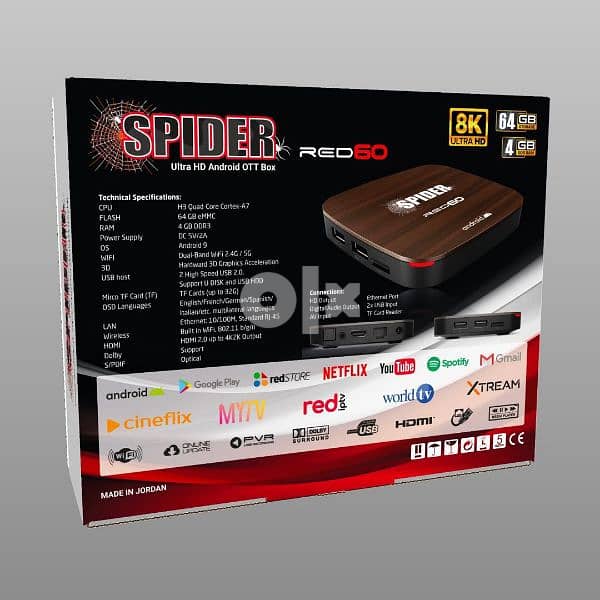 Spider andriod tv box 2