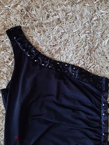 Black silk dress ( made in Australia) 2