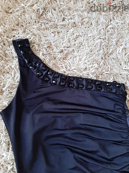 Black silk dress ( made in Australia) 4