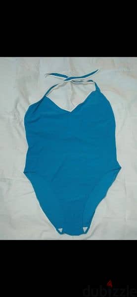 swimsuit one piece halter neck xL to 4xL. only blue 3