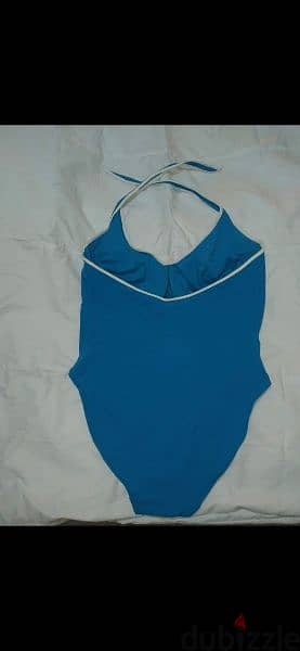 swimsuit one piece halter neck xL to 4xL. only blue 4
