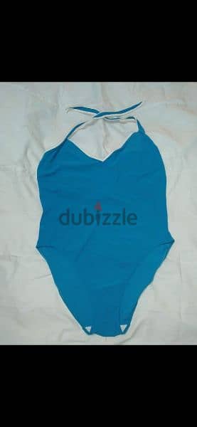 swimsuit one piece halter neck xL to 4xL. only blue 5