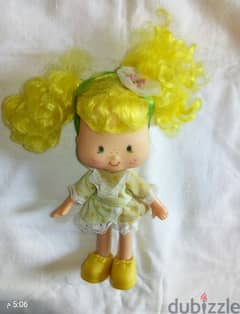 LEMON MERINGUE from years 1980s small rare great doll=12$