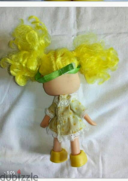 LEMON MERINGUE from years 1980s small rare great doll=12$ 3