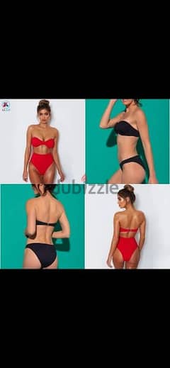 swimsuit Red / Black s to xxL
