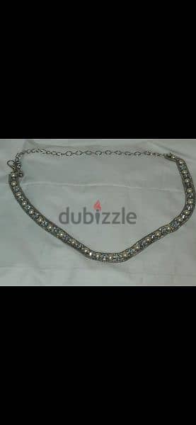 belt silver ma3 loulou w strass bilabes s to xl 4