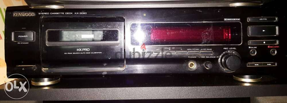KENWOOD stereo cassette deck KX-3060 0