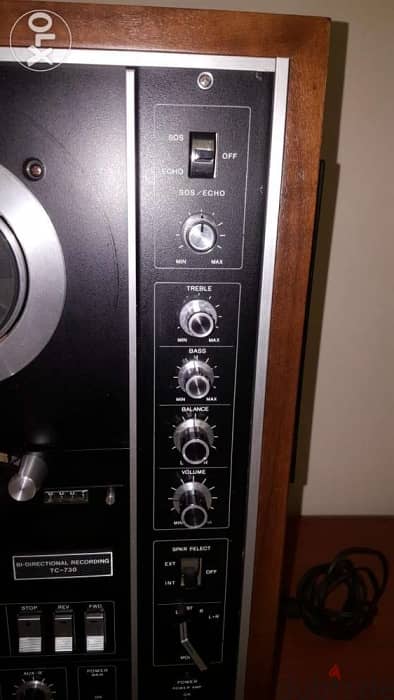 SONY professional reel to reel player recorder TC-730 7