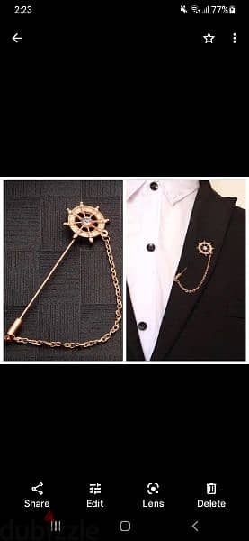 tie pin men pin for suits or blazers 1