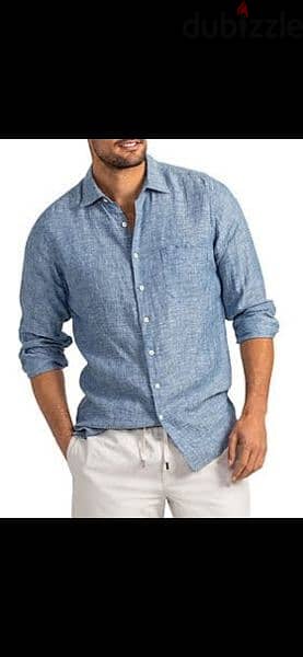 shirt linen jack & jones size m l xl xxl