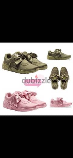 shoes puma fenty pink / green size 38.39. 40 original bag available 0
