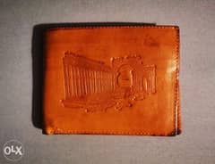 Genuine leather vintage wallet 0