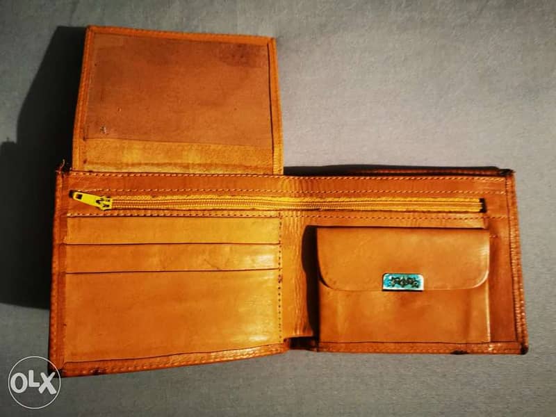 Genuine leather vintage wallet 3