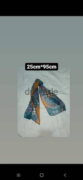 scarf chiffon sizes are on photos 3=10$ 7