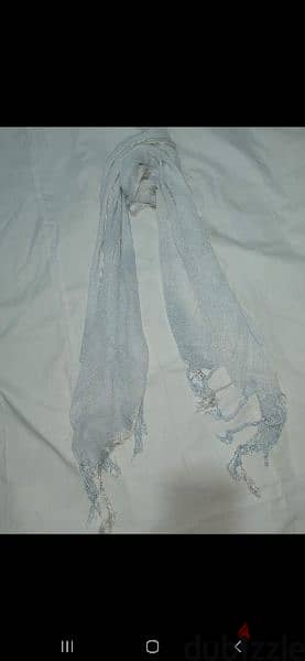 scarf light blue scarf tassel 60*150cm1=5$ or 3= 13$ 6