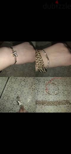 bracelet gold bracelets 3= 10$