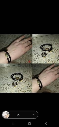 bracelet set bracelet and ring twisted