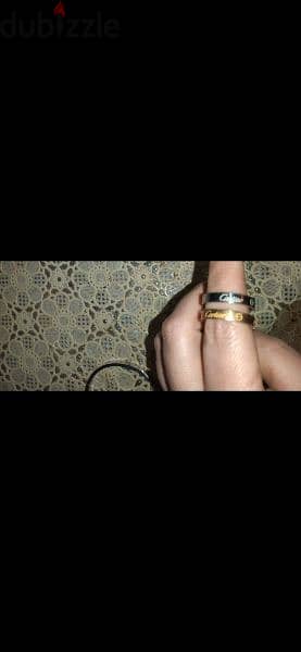 bracelet & 2 rings copy Cartier 10
