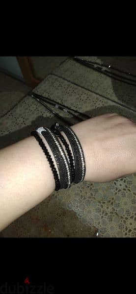 bracelet multilayers bracelets black magnetic buckle 1