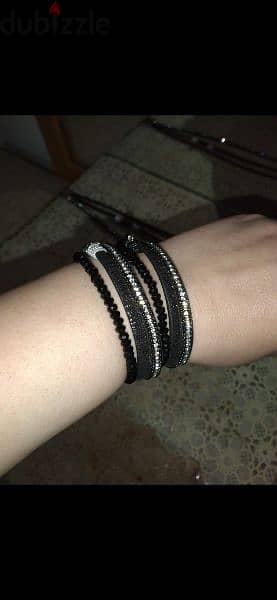 bracelet multilayers bracelets black magnetic buckle 2