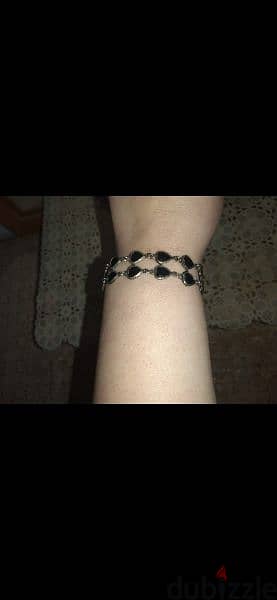 bracelet all black bracelets 2=10$ 16