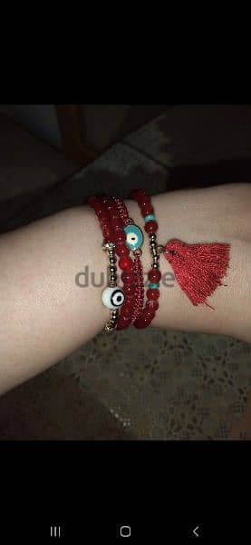 bracelet red set of bracelets 2