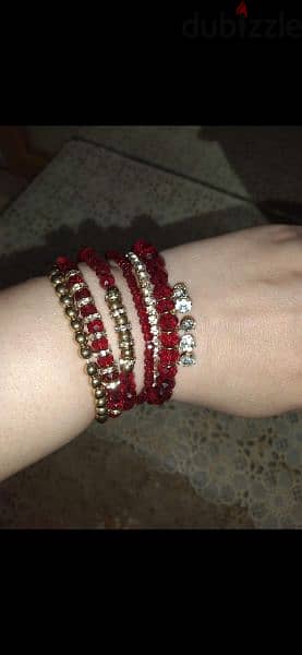 bracelet red set of bracelets 6