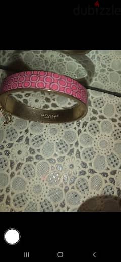 bracelet copy Coach bracrelet pink