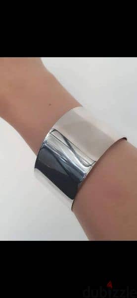 bracelet cuff bracelet only in silver colour 2