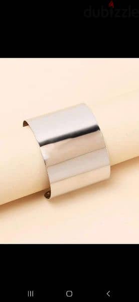 bracelet cuff bracelet only in silver colour 3