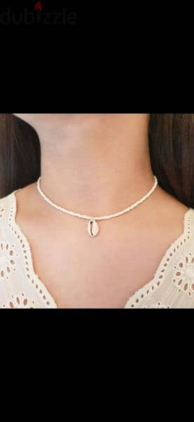 necklace sadaf 3a2ed high qualityعقد صدف نوعية ممتازة 3