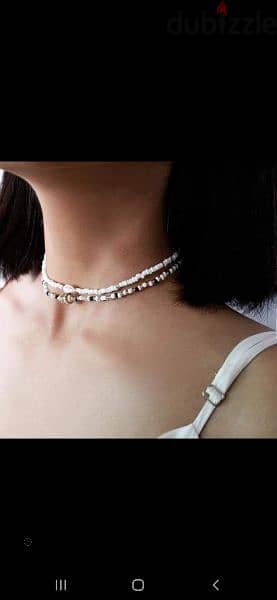 necklace sadaf 3a2ed high qualityعقد صدف نوعية ممتازة 7