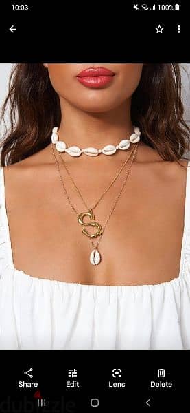 necklace sadaf 3a2ed high qualityعقد صدف نوعية ممتازة 8