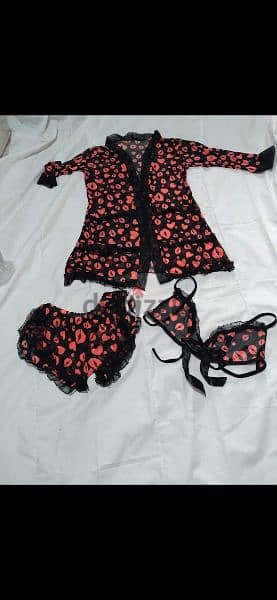 lingerie set 3pcs shorts bra w cardigan s to xL La Senza gift bag +1$ 5
